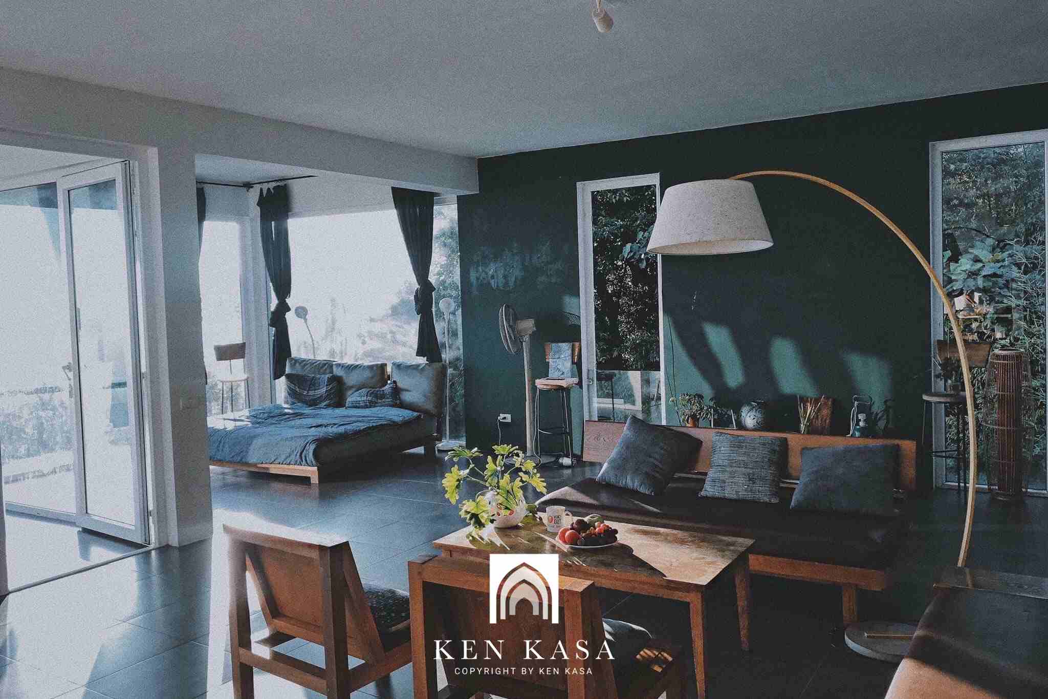 Mẫu nhà homestay trên đồi le bleu homestay tam đảo 